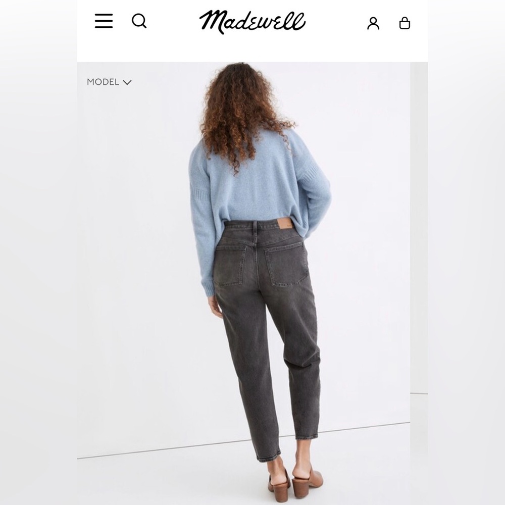 Madewell Balloon Jean - Brunswick Wash - Picture 9 of 13